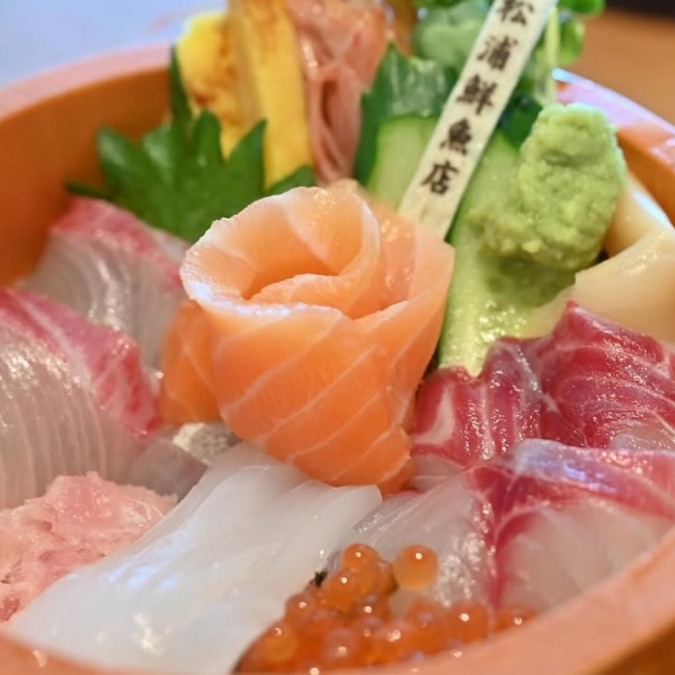 久留米の松浦鮮魚店さんにランチを食べに行きましたよ🚗 ³₃