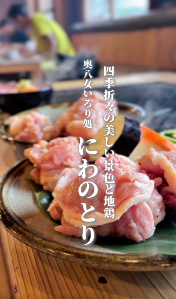 【お出かけグルメ】上陽町の自然と味わう絶品鶏料理［いろり処にわのとり］